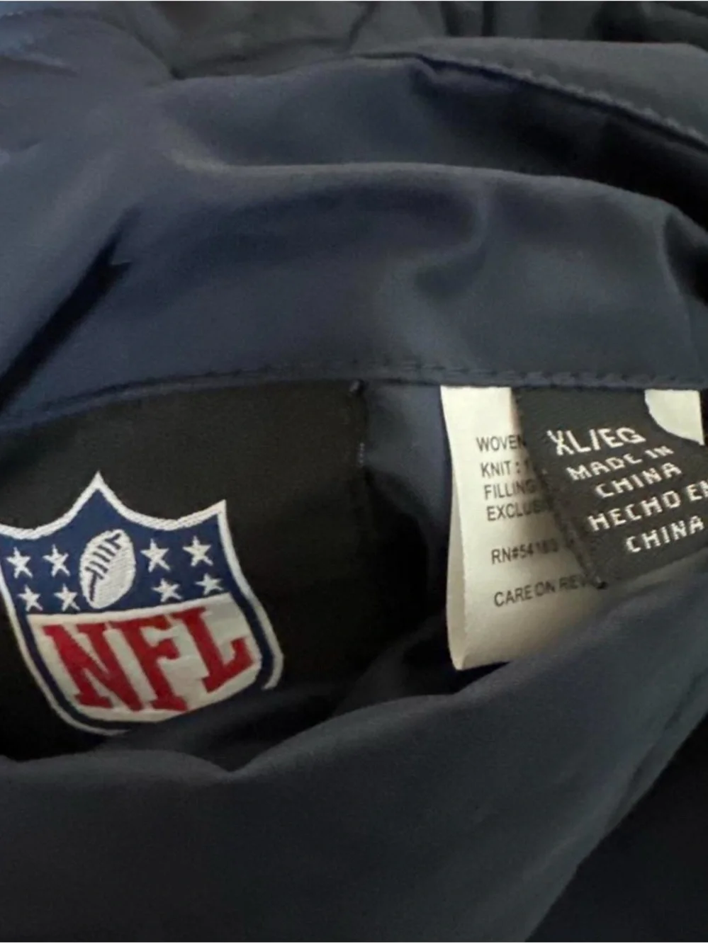 NFL official puffer